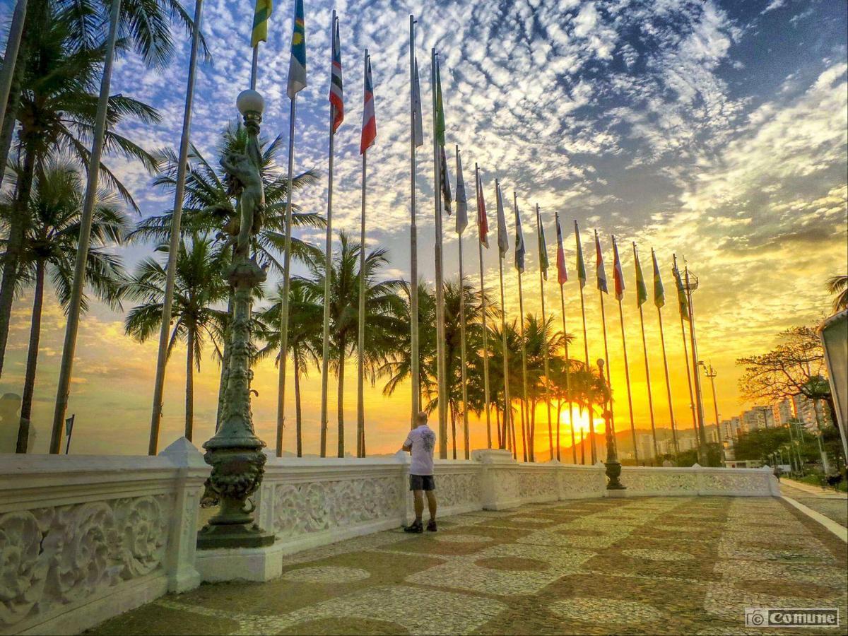 Kitnet Aconchegante Beira Mar. Daire Santos  Dış mekan fotoğraf