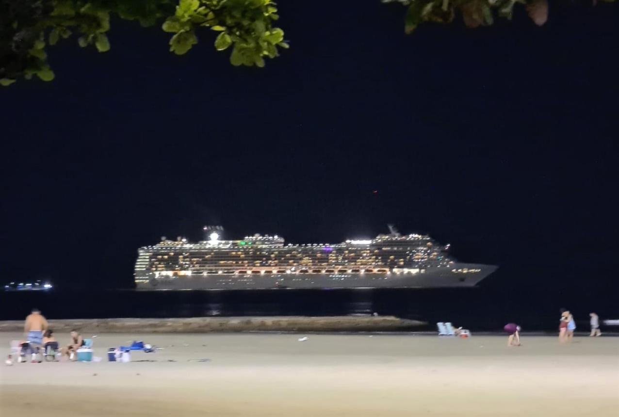Kitnet Aconchegante Beira Mar. Daire Santos  Dış mekan fotoğraf